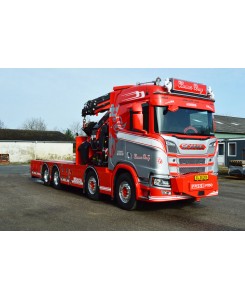 WSI01-4444 - Scania CR20N 8x4 con gru Fassi 1100+jib Thomas Berg /1:50 WSImodels