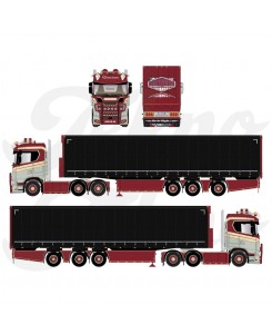 86023 - Scania NGS 6x2 centinato LD Transport - Drive-In /1:50 TEKNO