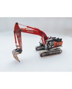 WM038 - HITACHI ZX490LC-6 escavatore cingolato con set Benne per marmo - effetto sporcatura /1:50 TMC