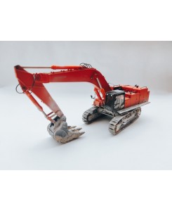 WM039 - Hitachi ZX-870 escavatore con benna per marmo - effetto sporcatura /1:50 WSImodels