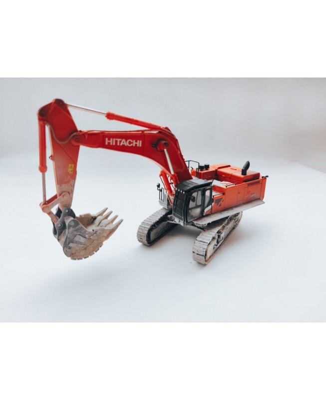 WM040 - Hitachi ZX890-7 escavatore con benna per marmo - effetto sporcatura /1:50 TMC