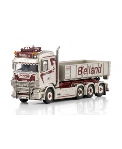 WSI01-4270 - Scania CS20N 8x4 hooklift system Bjelland /1:50 WSImodels