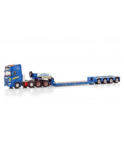 WSI01-4383 - Scania CR20H 8x4 lowloader 4axle Havator /1:50 WSImodels