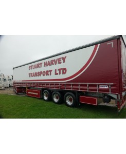 86273 - Scania NGS Highline 6x2 centinato 3assi Stuart Harvey Transport /1:50 TEKNO