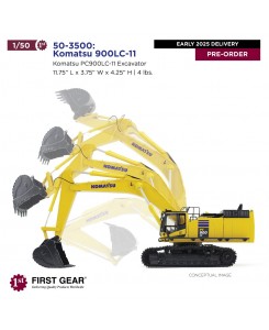 FG50-3500 Komatsu PC900LC-11 escavatore cingolato / 1:50 First Gear