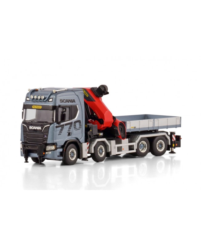 WSI04-2204 - Scania CR20H 8x2 Palfinger PK1350-Tec + jib - Premium Line /1:50 WSImodels