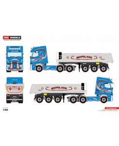 WSI01-4436 - Renault T High 6x2 3axle tipper Moyglare /1:50 WSImodels