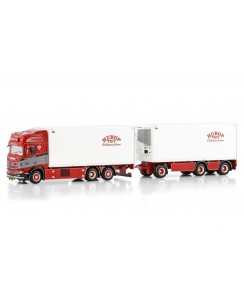 WSI01-4426 - Scania CR20H autotreno frigo N.C. Christensen & Sonner /1:50 WSImodels