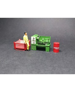 PSC004 - bench lathe /1:50 giftmodels