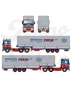 85452 - Volvo F12 6x2 curtainside Morten Nielsen /1:50 TEKNO