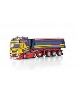 WSI01-4399 - Scania CR20H 6x2 tipper trailer PWT Cargo /1:50 WSImodels