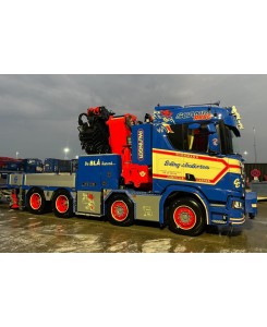 WSI01-4143 - Scania CR20R 8x4 Palfinger PK135.002Tec-7 + jib Erling Andersen /1:50 WSImodels