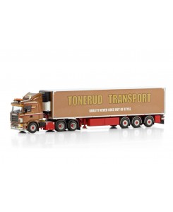 WSI01-4396 - Scania serie4 flat-roof 6x2 reefer Tonerud /1:50 WSImodels