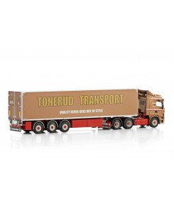 WSI01-4396 - Scania serie4 flat-roof 6x2 reefer Tonerud /1:50 WSImodels