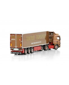 WSI01-4396 - Scania serie4 flat-roof 6x2 reefer Tonerud /1:50 WSImodels