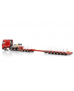 [598.30.03] MB Actros MP5 SLT Giga Space 8x4 Nooteboom MANOOVR 7+3axle Multidolly /1:50 WSImodels