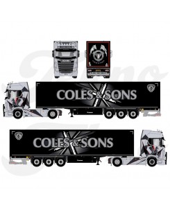 87111 - Scania NGS Highline 4x2 centinato Coles & Sons /1:50 Tekno