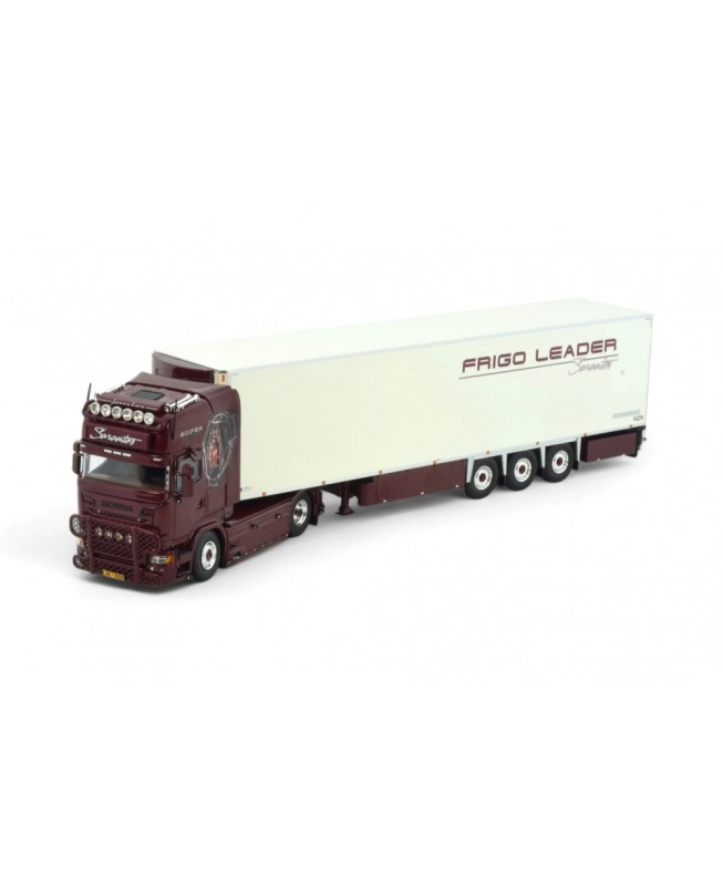 84605 - Scania R-serie Topline 4x2 reefer Sarantos /1:50 TEKNO