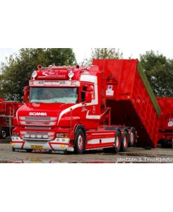 86677 - Scania Torpedo Highline hooklift Sejer & Sonnichsen /1:50 Tekno