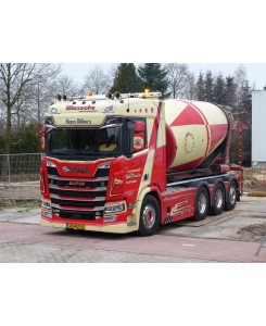 86739 - Scania NGR650 beton mixer Mussche Transport /1:50 Tekno