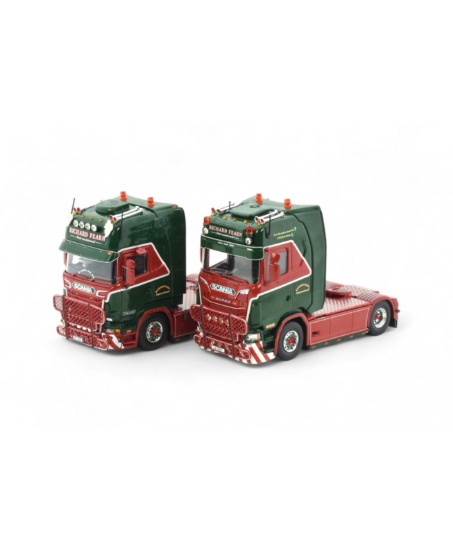 85118 - Scania NGS Highline 4x2 + Scania serie4 Topline 4x2 Richard Fearn (SET) /1:50 TEKNO