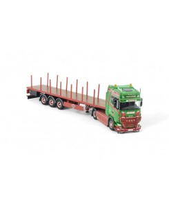 86685 - Scania NG 520S Highline 4x2 pianale 3assi Jan Mues /1:50 TEKNO