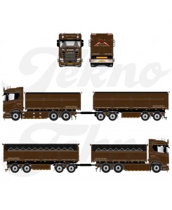 86010 - Scania NGS Highline autotreno Jesper V. Sorensen /1:50 Tekno