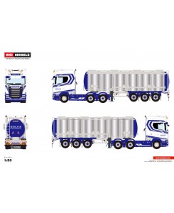 WSI01-4689 - Scania CS20H 6x4 cisterna Mydland /1:50 WSImodels