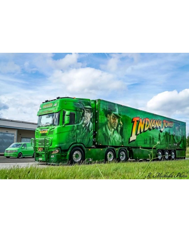 86881 - Scania NextGen 660S 4x2 frigo Muller - Indiana Jones /1:50 Tekno