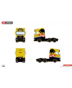 WSI01-4763 - DAF XG 6x2 The Bull /1:50 WSImodels