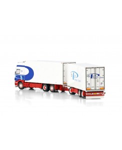 WSI01-4347 - Scania R4 Topline combi frigo Marcel Post /1:50 WSImodels