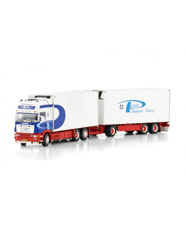 WSI01-4347 - Scania R4 Topline combi frigo Marcel Post /1:50 WSImodels