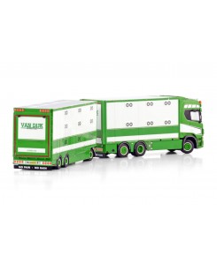 WSI01-4094 - Scania CR20H autotreno trasporto animali Van Dijk /1:50 WSImodels