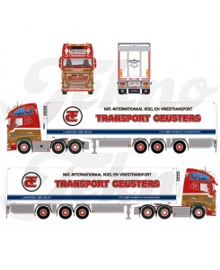 87453 - Volvo FH05 Globetrotter XL 6x2 frigo Ronny Ceusters /1:50 Tekno