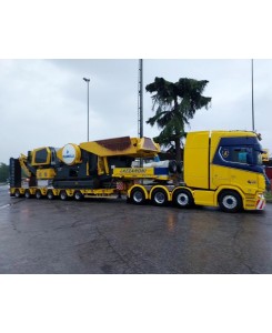 WSI02-3319 - Scania S730 Highline 8x4 manoovr-6axle w/ramps Lazzaroni /1:50 WSImodels