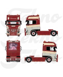 86506 - DAF E6 XF SSC 4x2 LD Transport /1:50 Tekno