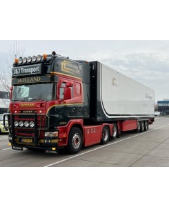 85486 - Scania serie4 Topline 164-480 6x2 frigo J&J Transport /1:50 Tekno