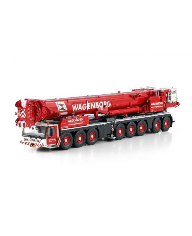 WSI51-2114 Liebherr LTM1650-8.1 autogru telescopica Wagenborg / 1:50 WSImodels