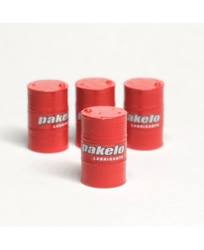 PSC005 - Pakelo oil-tank 200lt (set of 4pcs) /1:50 giftmodels