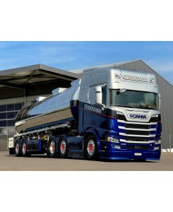 WSI02-3778 - Scania CR20H 6x2 2axle chromed tank-trailer Stirnimann Transport AG /1:50 WSImodels