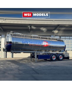 WSI02-3779 - Scania Vlastuin Torpedo 6x2 2axle chromed tank-trailer Stirnimann Transport AG /1:50 WSImodels