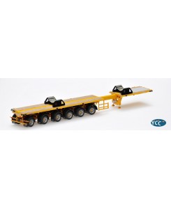 YC768-2/1007 - Nooteboom Eurotrailer 6axle extendible ballast RAL 1007 - Type2 /1:50 YCCmodels