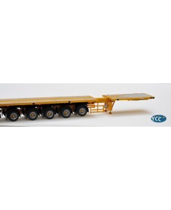 YC768-2/1007 - Nooteboom Eurotrailer 6axle extendible ballast RAL 1007 - Type2 /1:50 YCCmodels