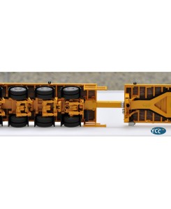 YC768-2/1007 - Nooteboom Eurotrailer 6axle extendible ballast RAL 1007 - Type2 /1:50 YCCmodels