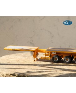 YC768-3/1007 - Nooteboom Eurotrailer 6axle extendible ballast RAL 1007 - Type3 standard /1:50 YCCmodels