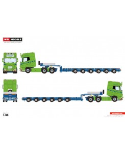 WSI01-4854 - DAF XG+ 6x4 Manoovr-6 Nordic Crane Kynninsgrud /1:50 WSImodels