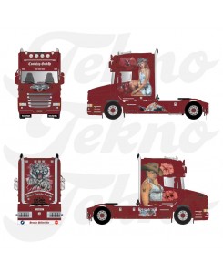 87717 - Scania Torpedo Topline 4x2 Contship /1:50 Tekno