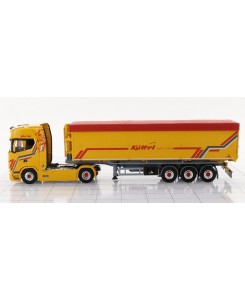 WSI02-3432 - Scania CS20N 4x2 volume trailer Küttel Logistik AG Weggis Yellow Bird /1:50 WSImodels