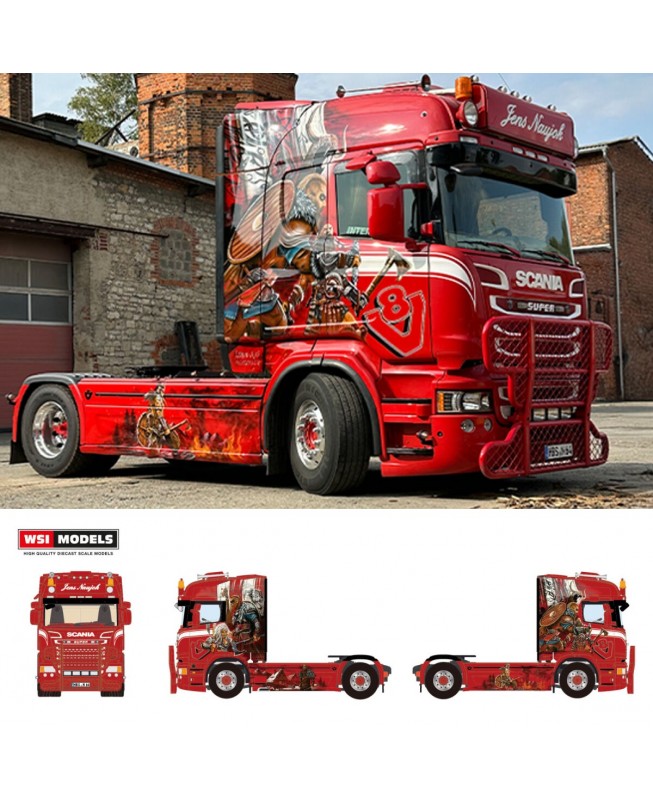 WSI01-4646 - Scania Streamline Highline 4x2 Jens Naujok /1:50 WSImodels