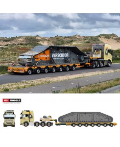 WSI01-4958 - Volvo FH5 Globetrotter XL 8x4 Manoovr 7-axle M. Verschoor /1:50 WSImodels